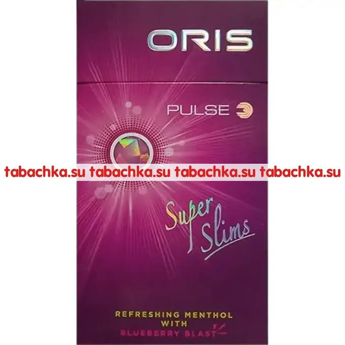 Сигареты Oris Pulse Blueberry Blast Superslims Сигареты Oris Pulse Blueberry Blast Superslims